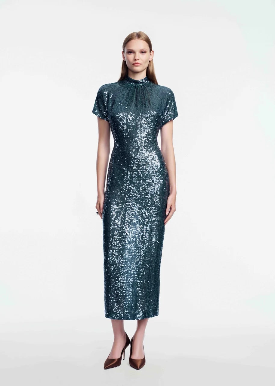 SEQUIN STELLA DRESS