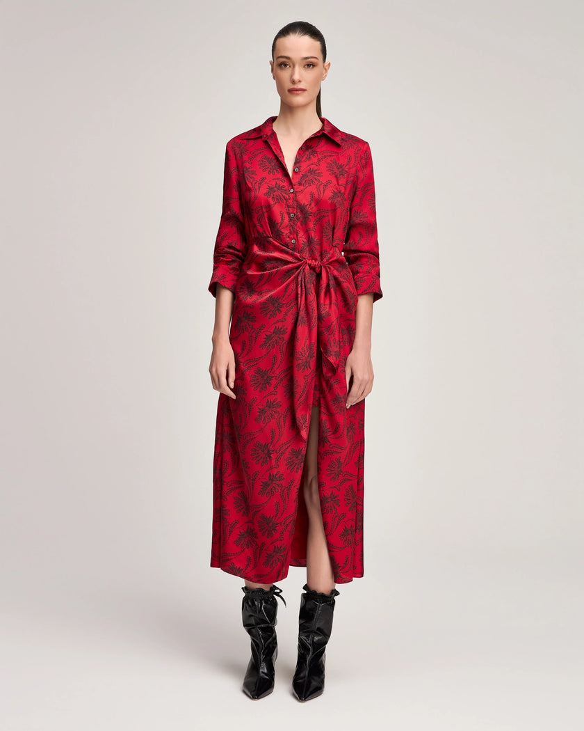 PAISLEY FAN JACEY DRESS