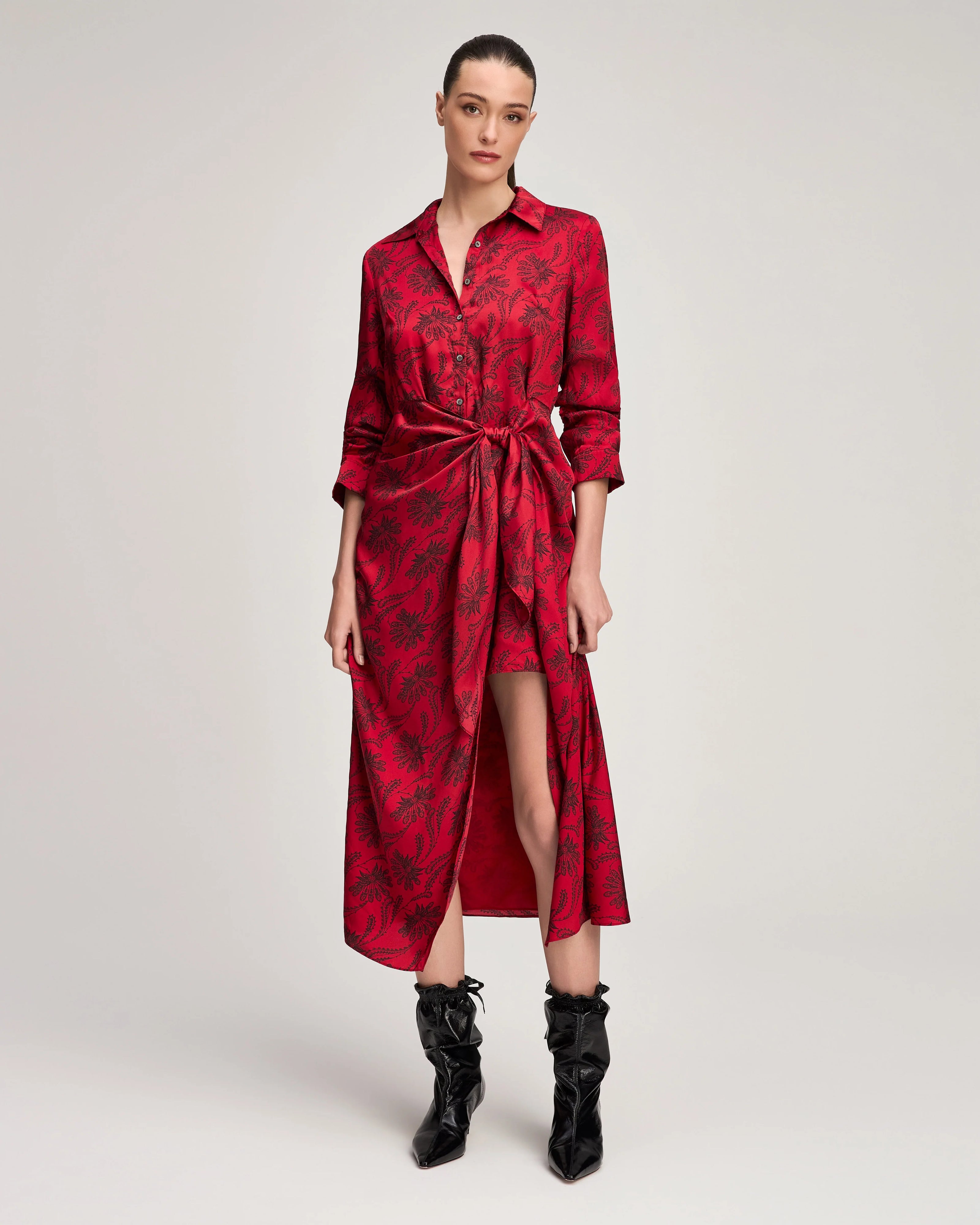 PAISLEY FAN JACEY DRESS