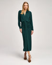 SEFERINA DRESS IN DEEP MALACHITE