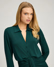 SEFERINA DRESS IN DEEP MALACHITE