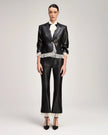 VEGAN LEATHER LE PETIT ROXIE BLAZER