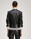 VEGAN LEATHER LE PETIT ROXIE BLAZER