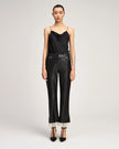 VEGAN LEATHER ROXIE LACE MAISIE PANT