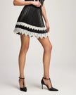 VEGAN LEATHER LANEY SKIRT