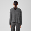 BOXY FUNNEL NECK SWEATER