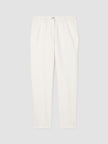 UNDYED UTILITY ORGANIC COTTON TAPERED PANT