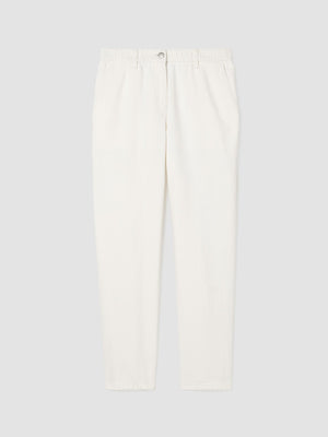 UNDYED UTILITY ORGANIC COTTON TAPERED PANT