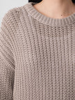 PERUVIAN ORGANIC COTTON CORD CREW NECK TOP