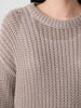 PERUVIAN ORGANIC COTTON CORD CREW NECK TOP