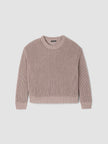 PERUVIAN ORGANIC COTTON CORD CREW NECK TOP