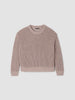 PERUVIAN ORGANIC COTTON CORD CREW NECK TOP