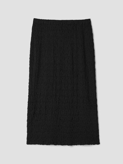 BUBBLE JACQUARD PENCIL SKIRT