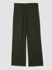 WASHABLE FLEX PONTE WIDE LEG TROUSER PANT