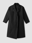 LIGHT COTTON NYLON PADDED TRENCH COAT