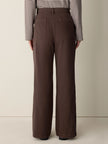 GARMENT DYED UTILITY COTTON WIDE LEG PANT