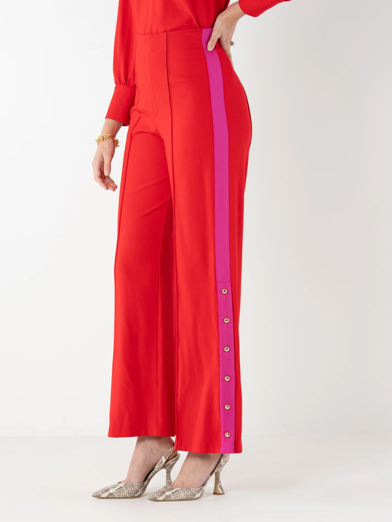 PAISLEY PANT RACER STRIPE