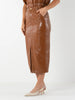 PENCIL SKIRT VEGAN LEATHER