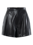 TAILORED SHORT VEGAN LEATHER