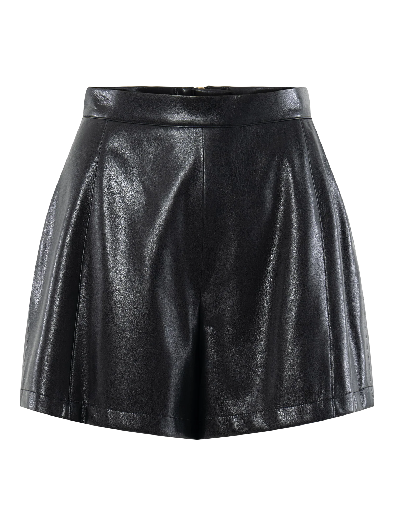 TAILORED SHORT VEGAN LEATHER