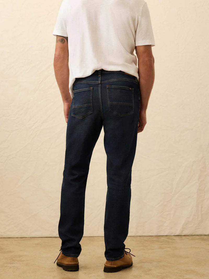 STRETCH TERRY INDIGO 5 POCKET PANT