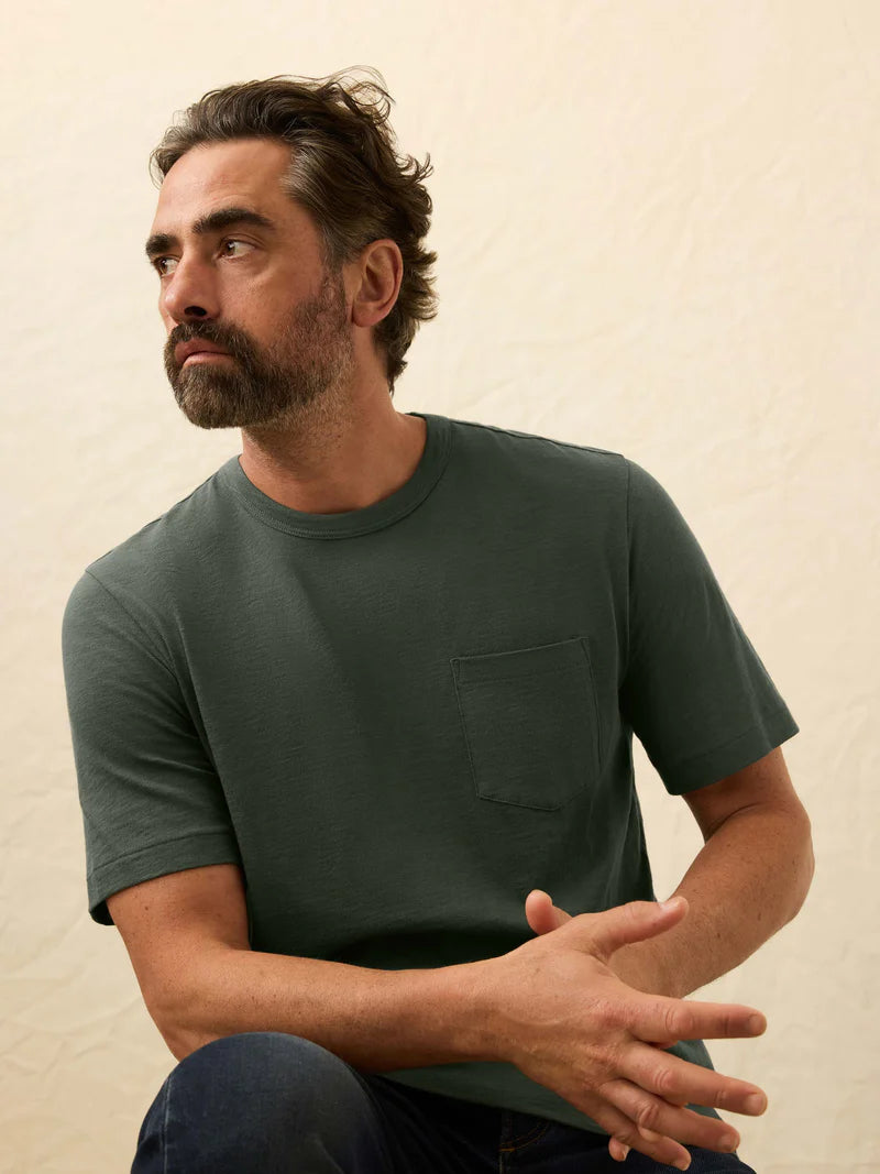SUNWASHED REGENERATIVE POCKET TEE
