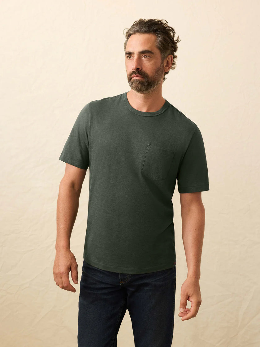 SUNWASHED REGENERATIVE POCKET TEE
