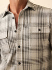 LEGEND BUTTON UP SWEATER SHIRT