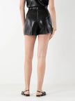 TAILORED SHORT VEGAN LEATHER