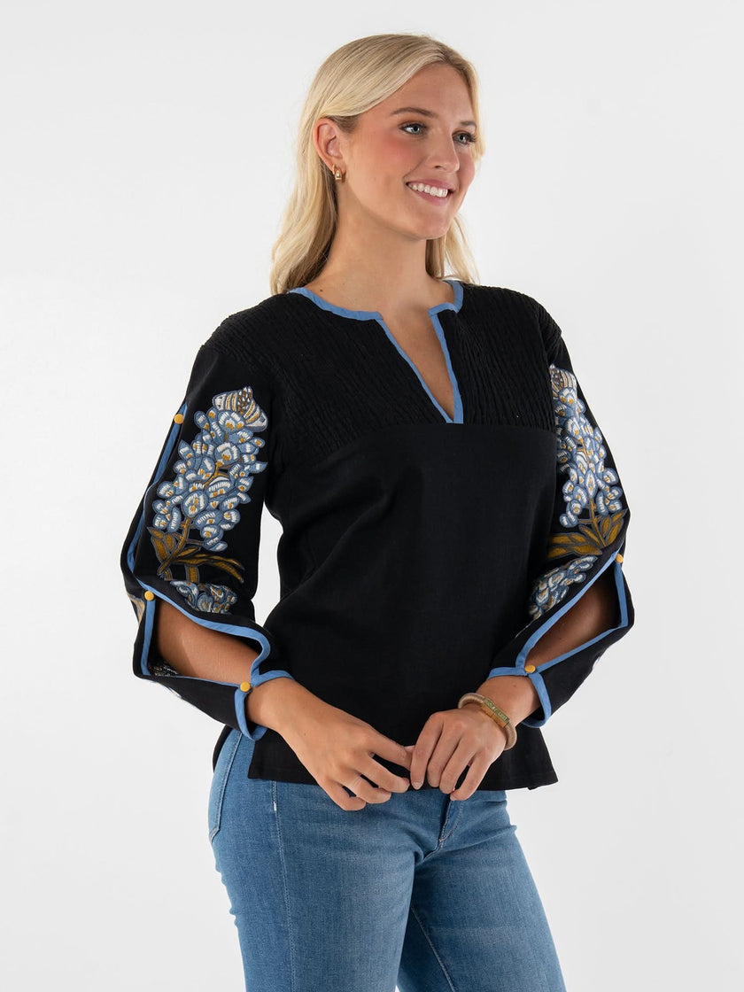 GRAHAM TOP IN BLUEBONNET