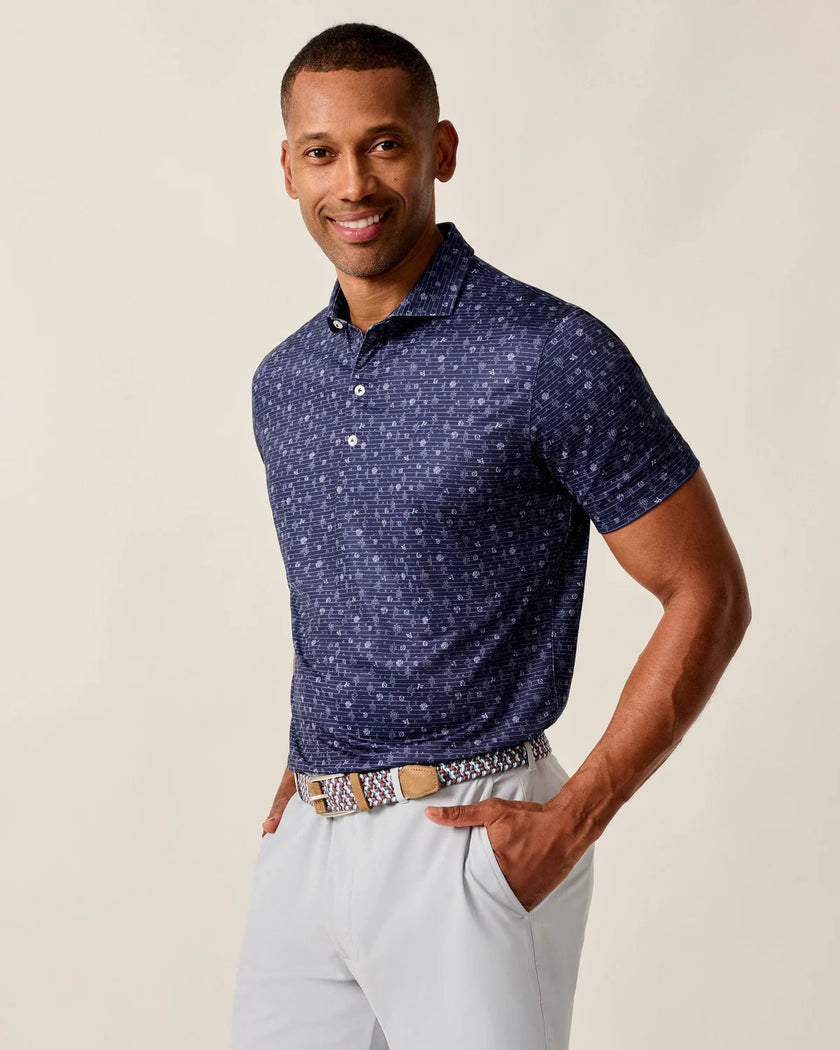 PERFORMANCE JERSEY POLO TUMBLEWEED