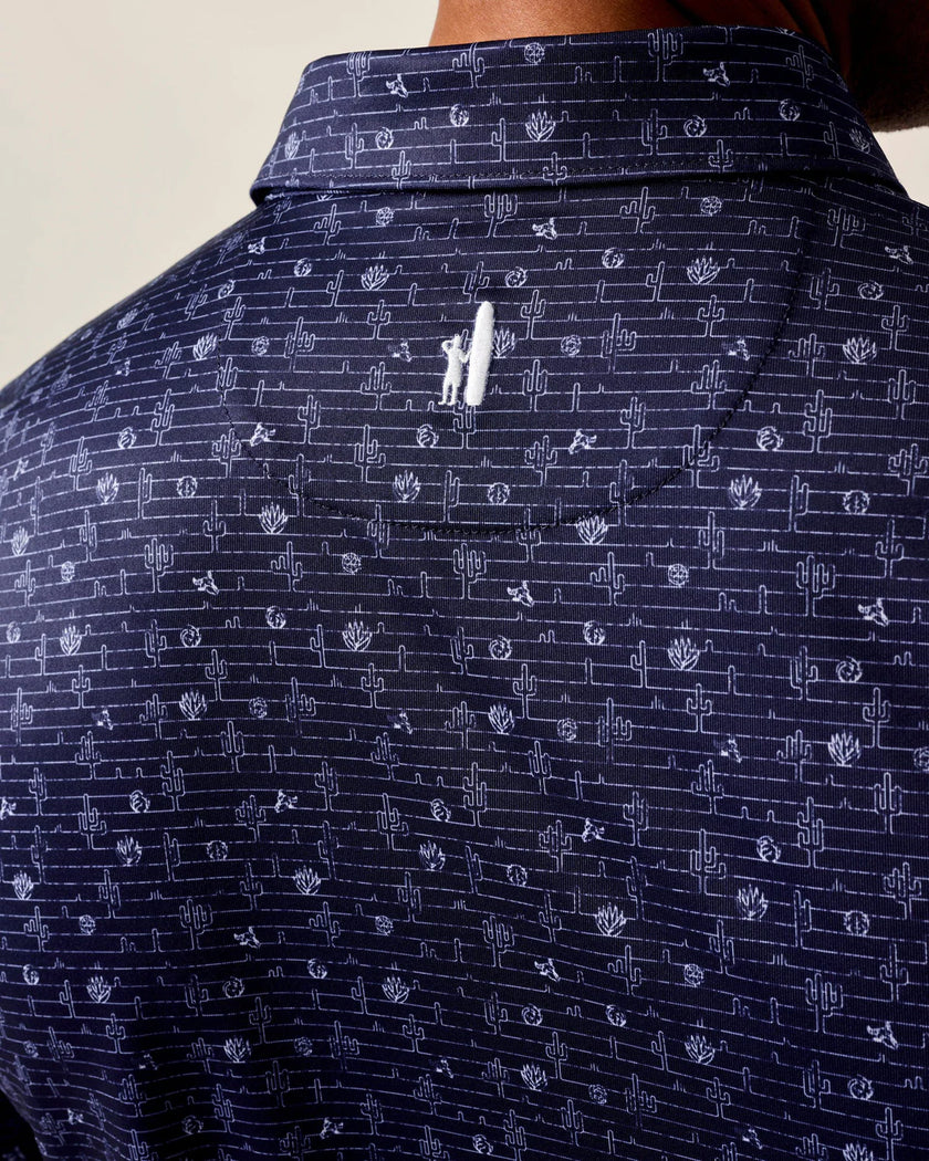 PERFORMANCE JERSEY POLO TUMBLEWEED