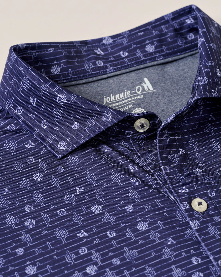 PERFORMANCE JERSEY POLO TUMBLEWEED