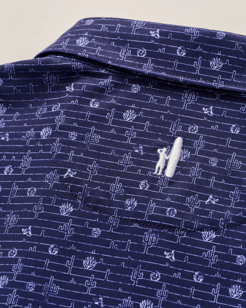 PERFORMANCE JERSEY POLO TUMBLEWEED