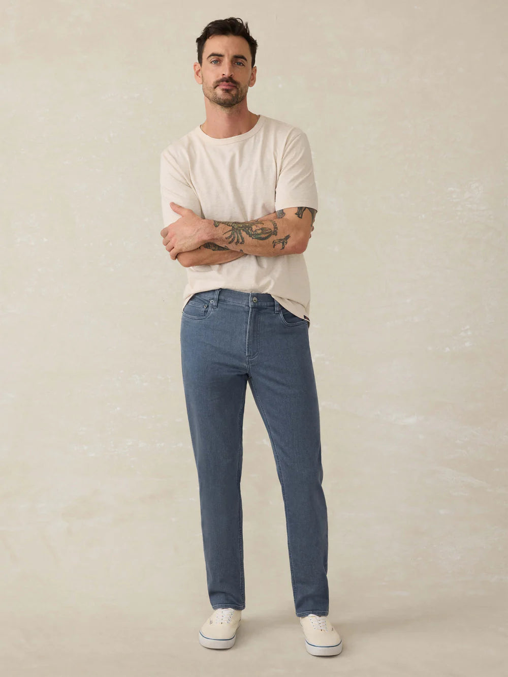 STRETCH TERRY 5 POCKET