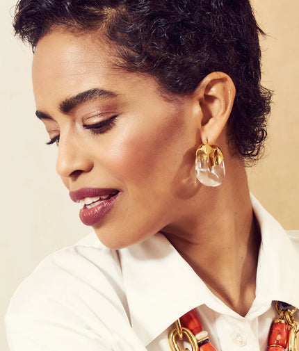 ORGANIC HOOPS IN CLEAR