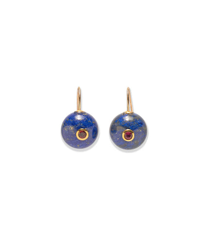 COMET EARRINGS IN LAPIS