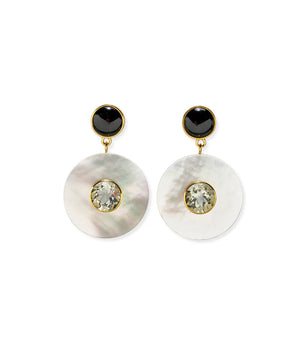 TAJ DISC EARRINGS