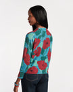 DARLING CARDIGAN FLOATING FLORAL