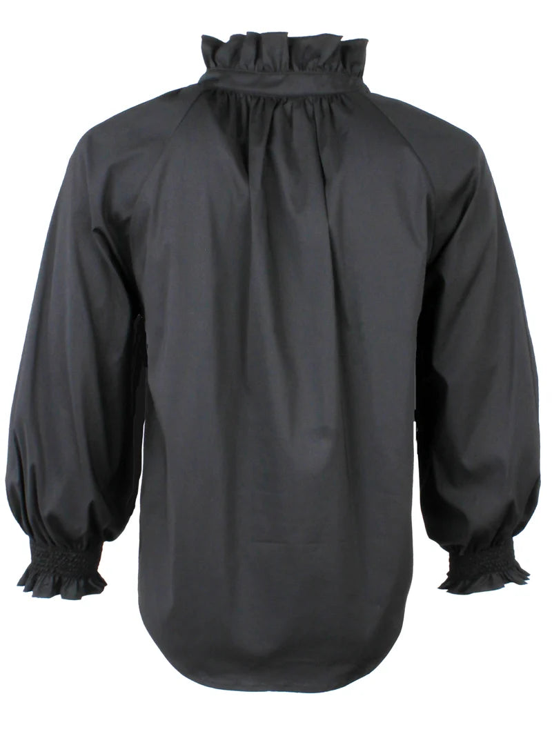 FIONA SHIRT SOLID POPLIN