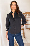 FIONA SHIRT SOLID POPLIN