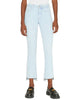 LE CROP MINI BOOT RAW FRAY JEAN