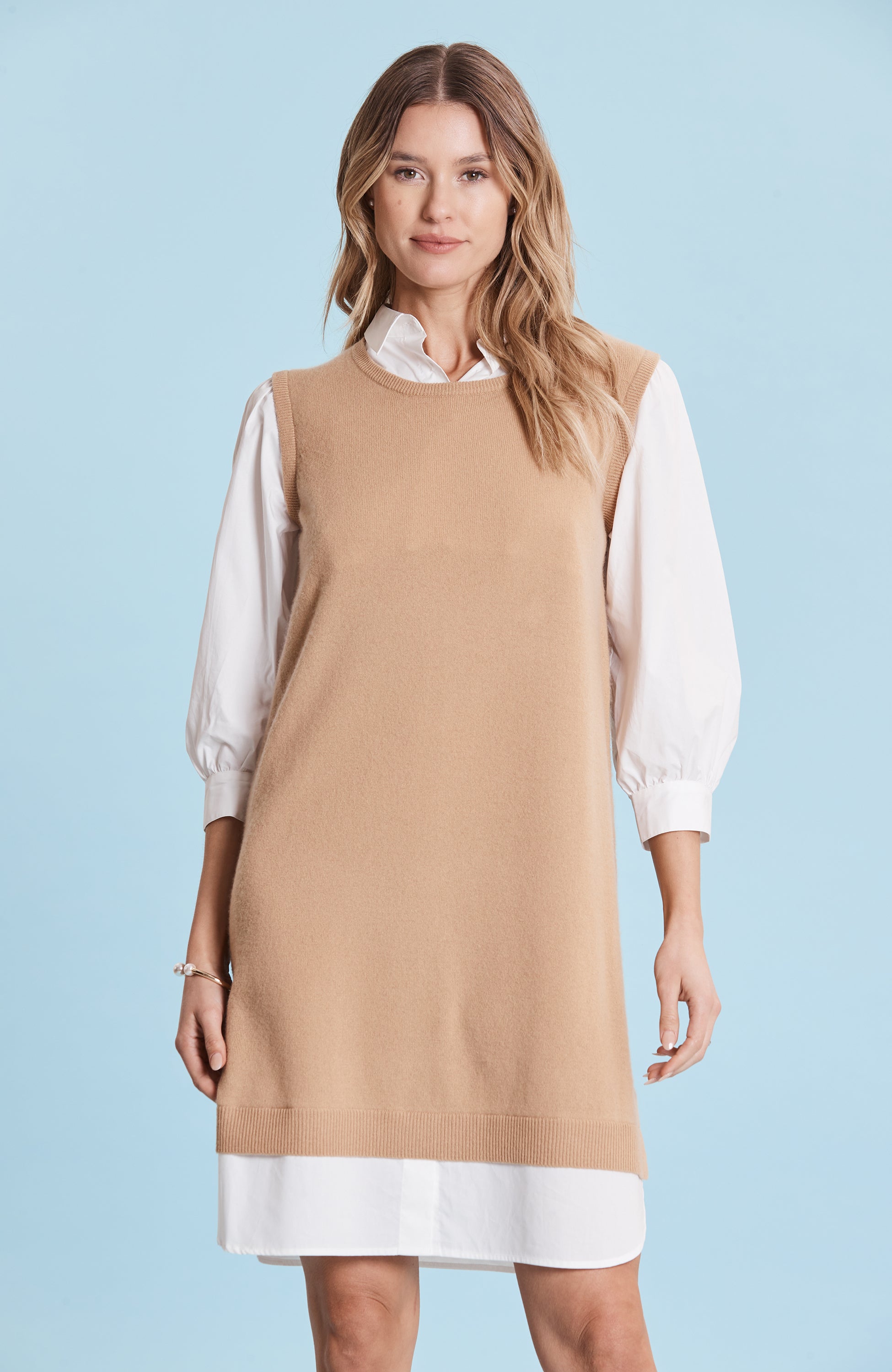 TWOFER CASHMERE DRESS
