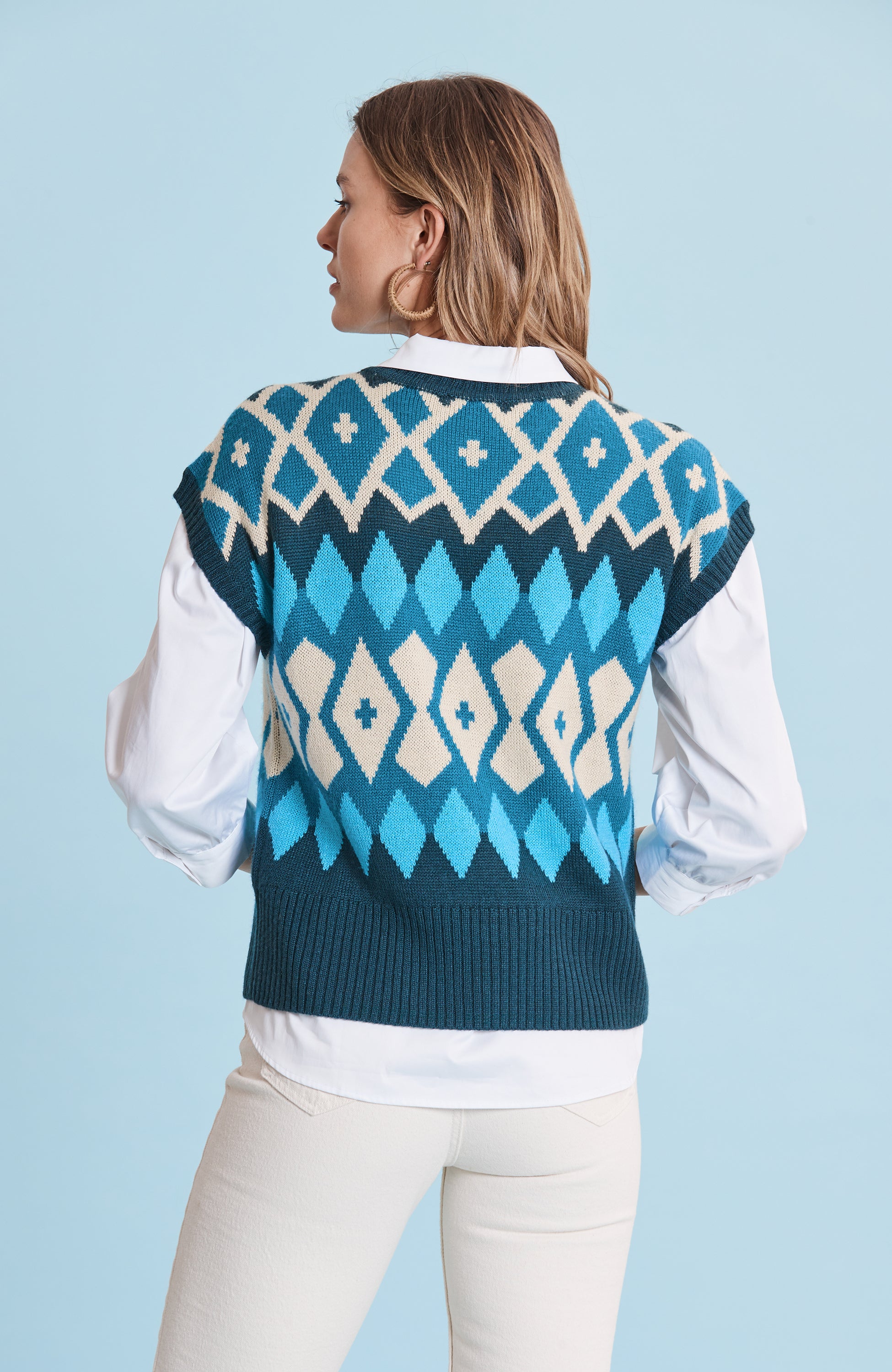 CAP SLEEVE PATTERN VESTIE