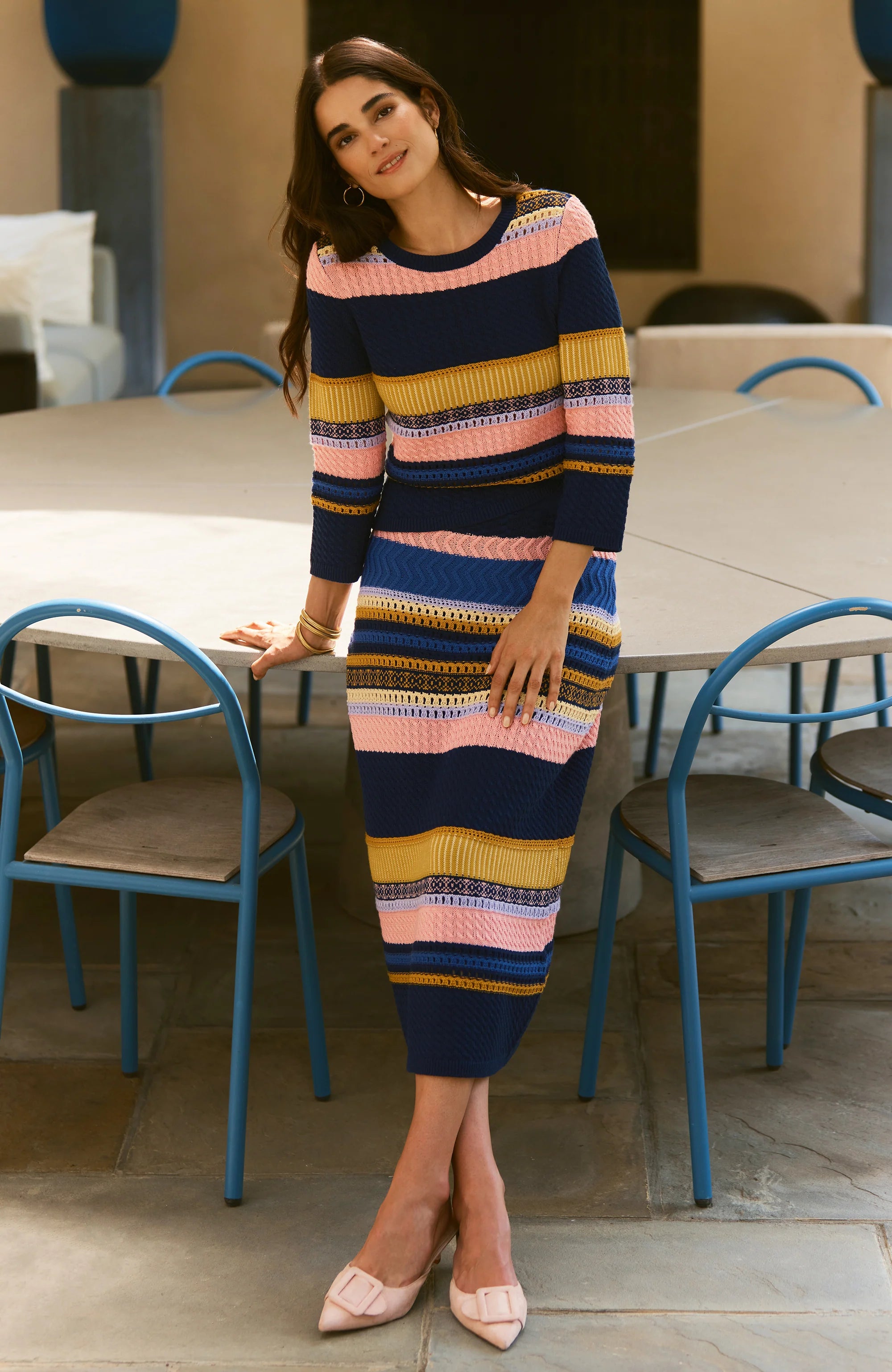 GEORGIE MERINO BLEND SKIRT