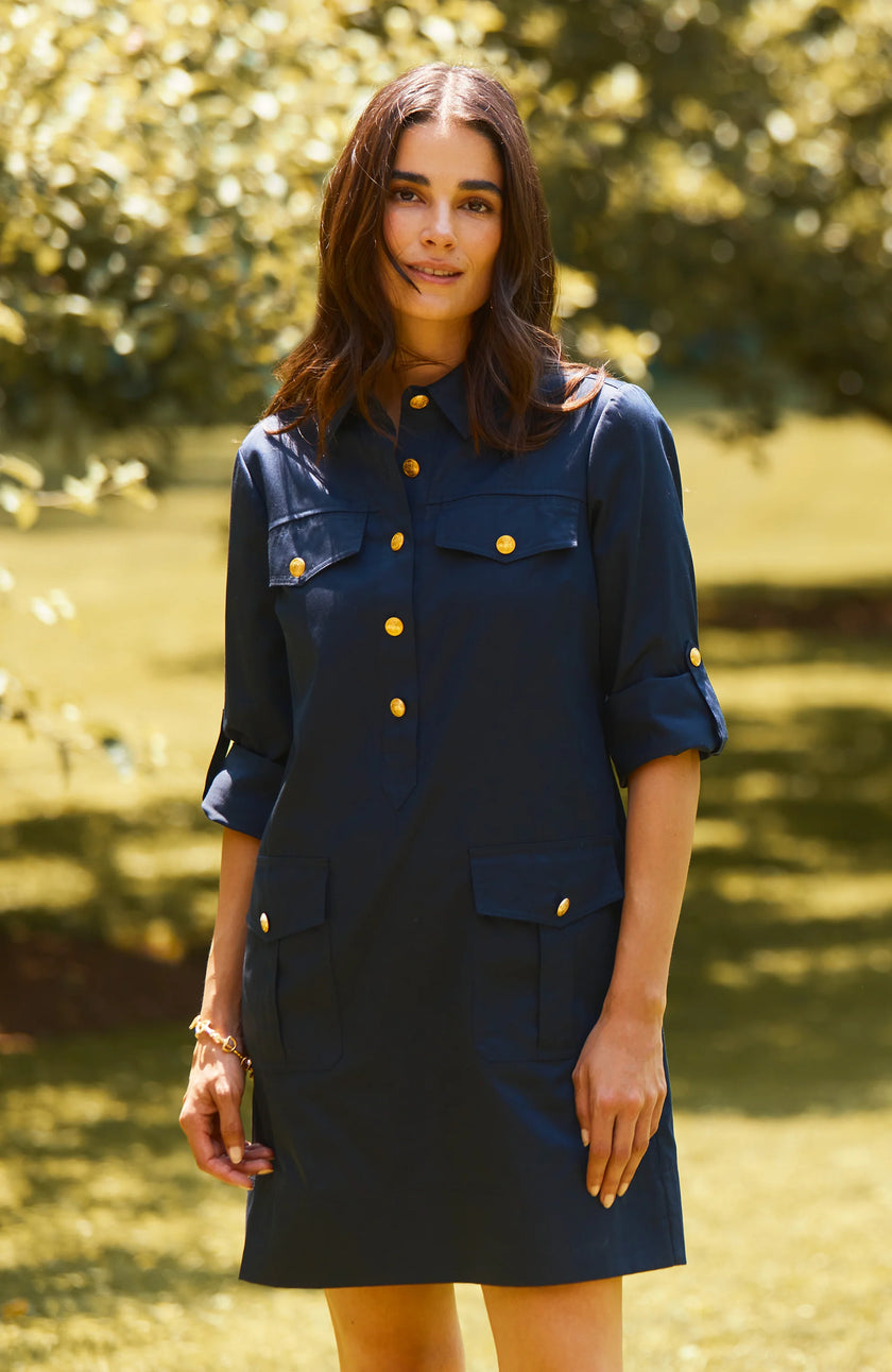 RORY COTTON SHIRTDRESS