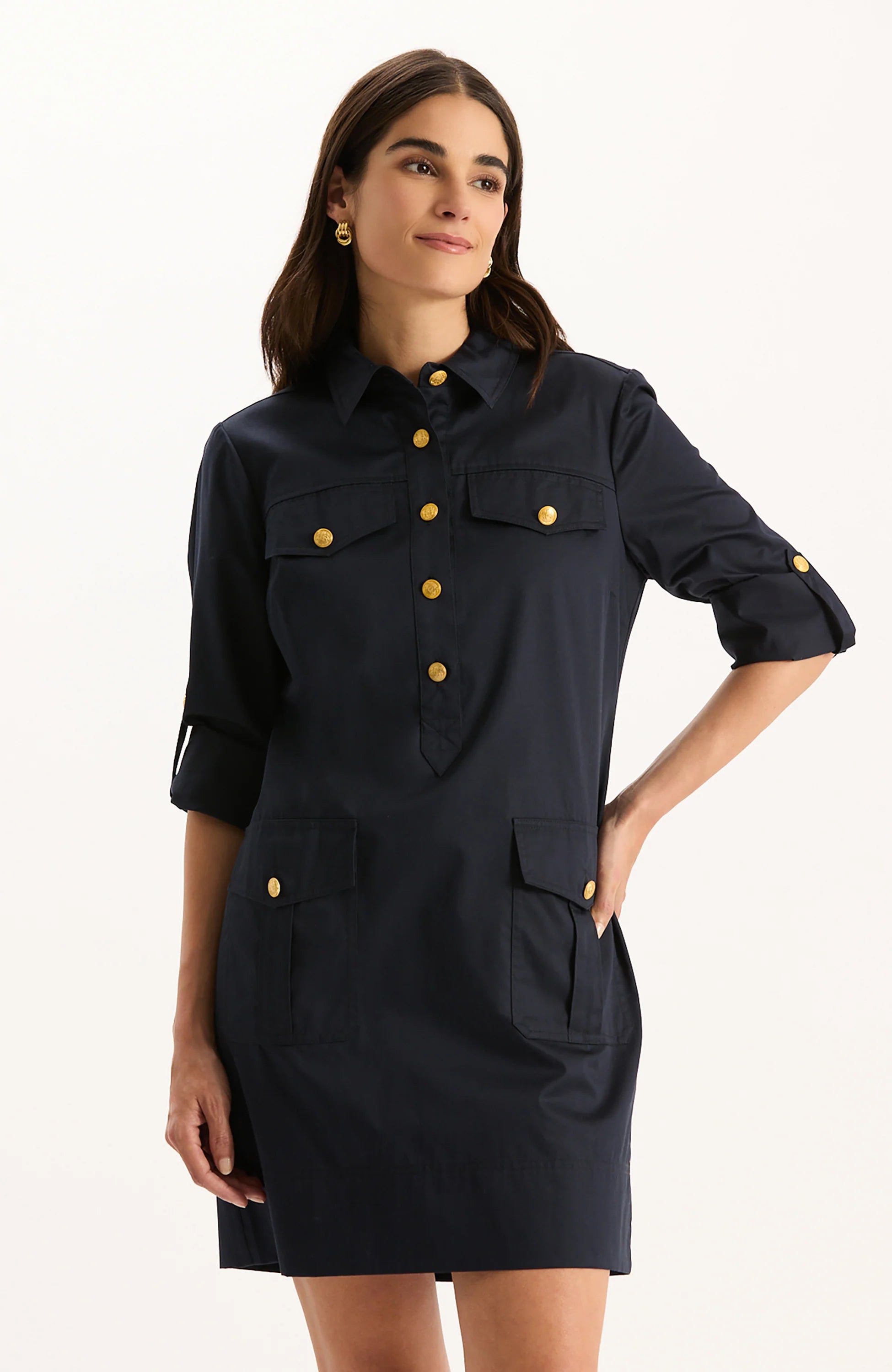 RORY COTTON SHIRTDRESS
