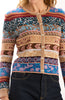 DANIELLA NOVELTY STITCH CARDIGAN