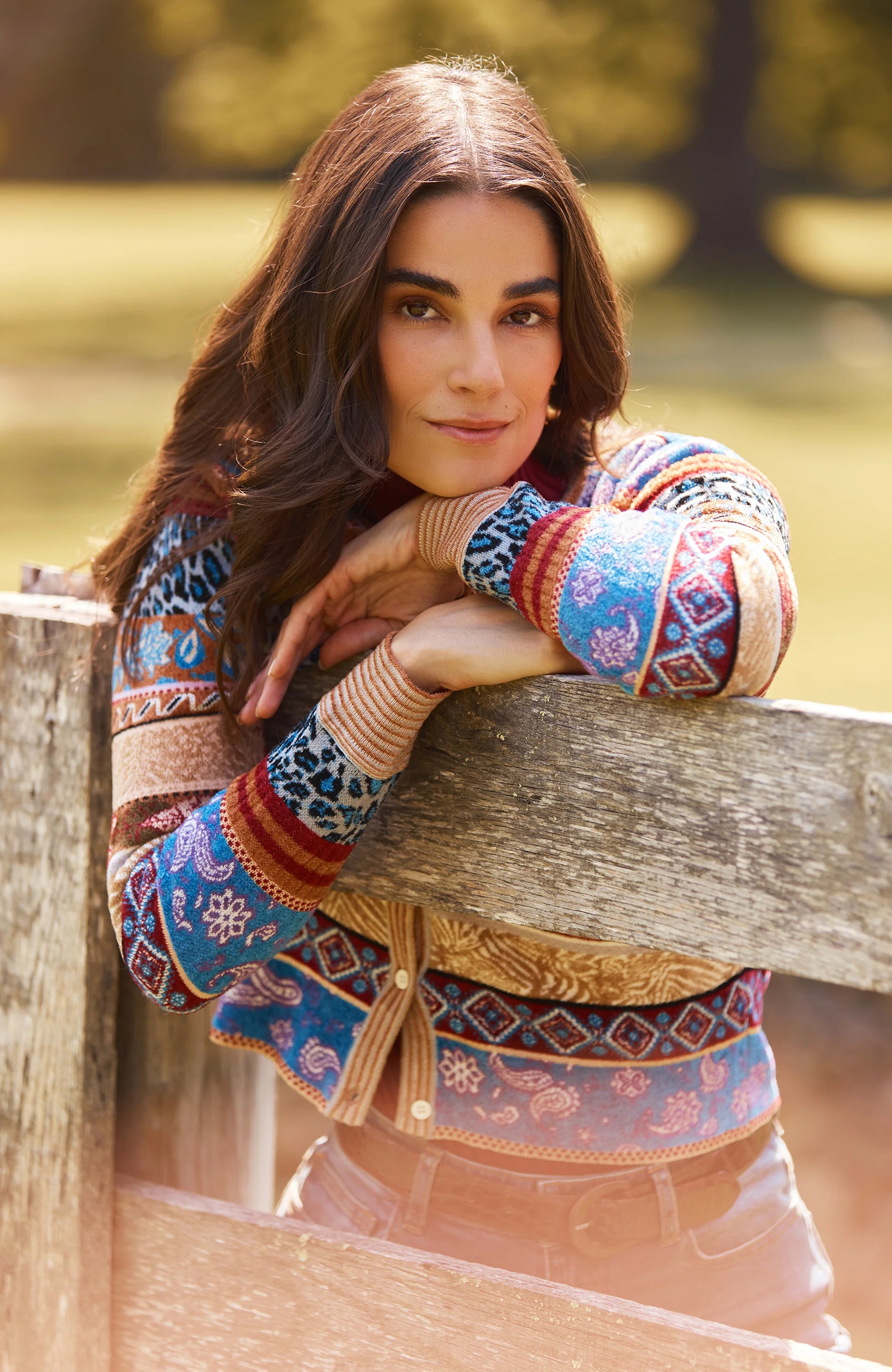 DANIELLA NOVELTY STITCH CARDIGAN