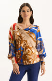 OLIVIA SILK STATUS BLOUSE